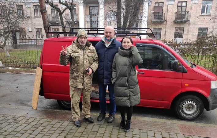 Армен Шахарьянц, Андрій Іващенко та Анна Скляренко
