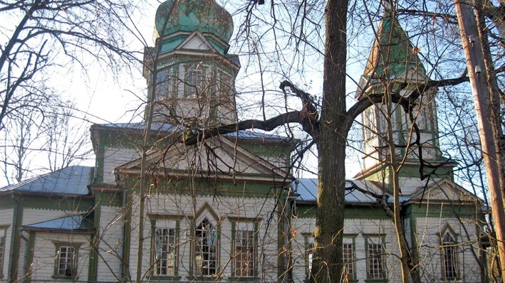 Єдина збережена в зоні відчуження дерев'яна церква ХІХ ст.