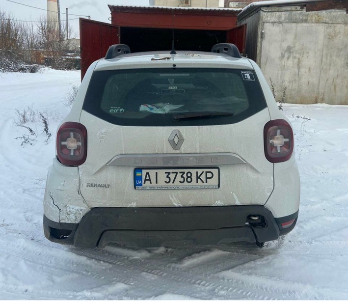 Таких пошкоджень зазнав автомобіль Олександра Палагути
