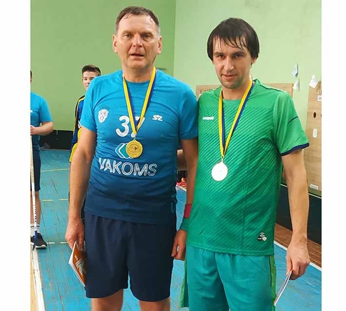Після кожного матчу визначали найкращого гравця в команді. Після першого серед переяславців ним став Іван Шинкар (праворуч)