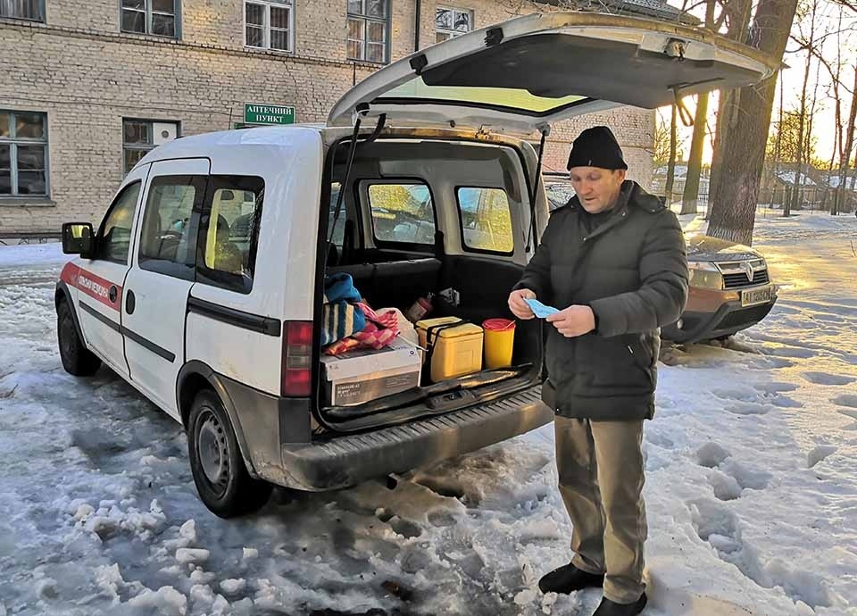 Мобільна бригада привезла вакцину до Переяслава