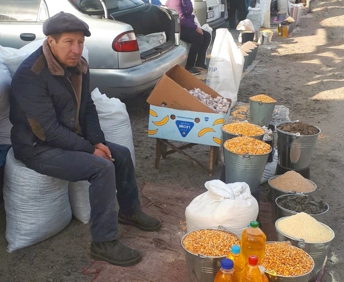 олія на базарі