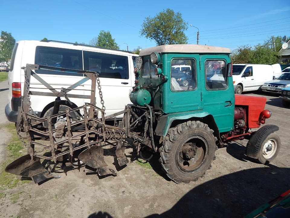 саморобний трактор