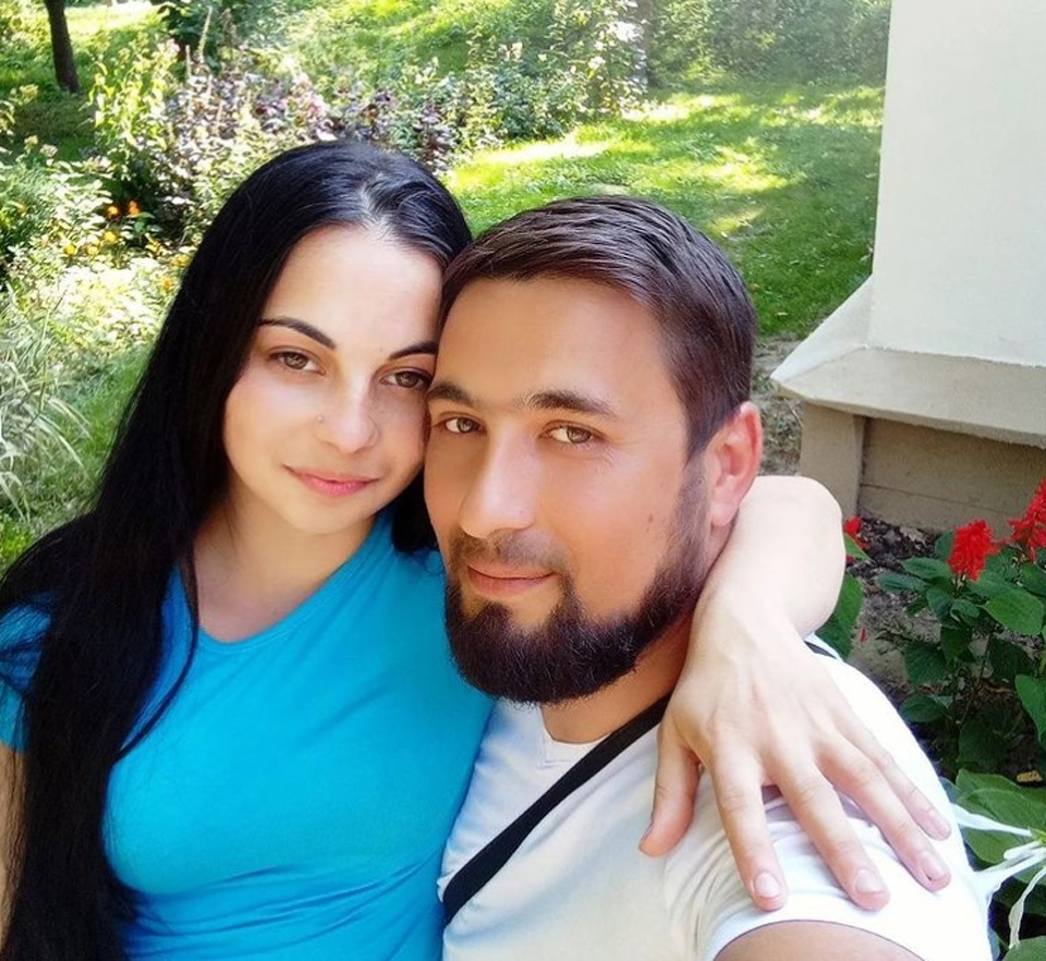Григорій з дружиною Раміною