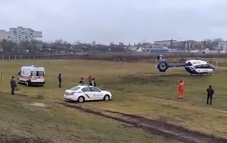Літнього переяславця з травмою ока до столичної лікарні доправили гвинтокрилом 