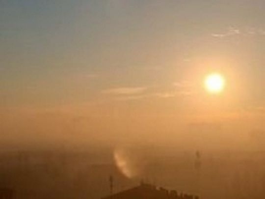 У Києві спостерігають задимленість