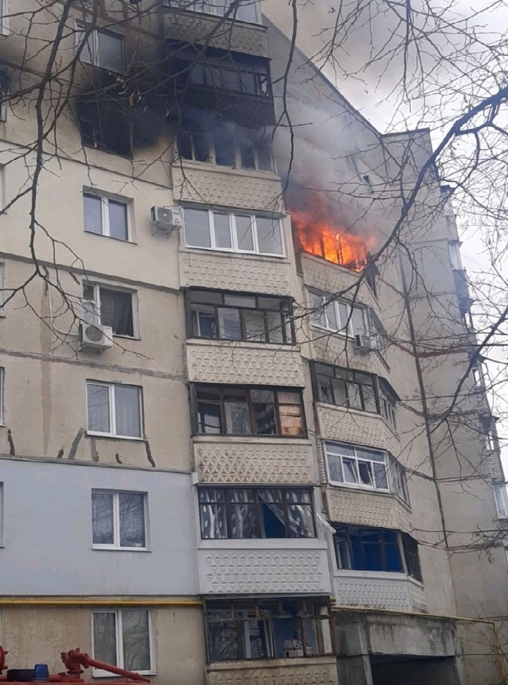 Квартира сім’ї Масалітіних згоріла вщент, в неї влучив ворожий снаряд