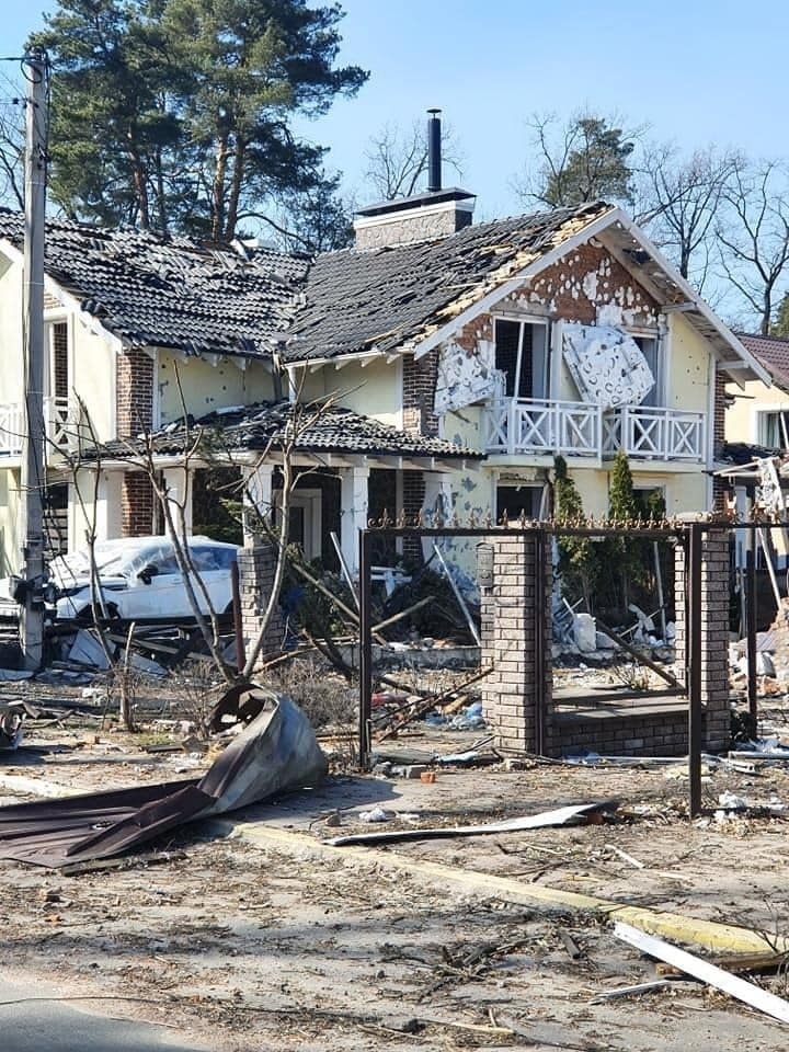 В ірпінському кварталі Стоянка-2 зруйновано багато будинків 