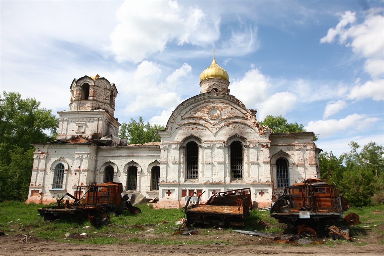 У Воскресенській церкві окупанти влаштували штаб і склад боєприпасів