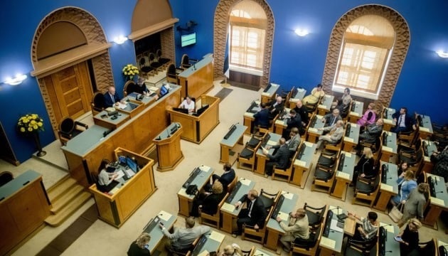 Засідання естонського парламенту  – Рійгікогу 