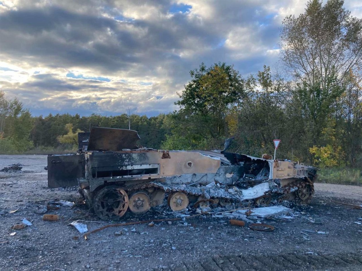 У цій БМП ніхто з ворогів не вижив