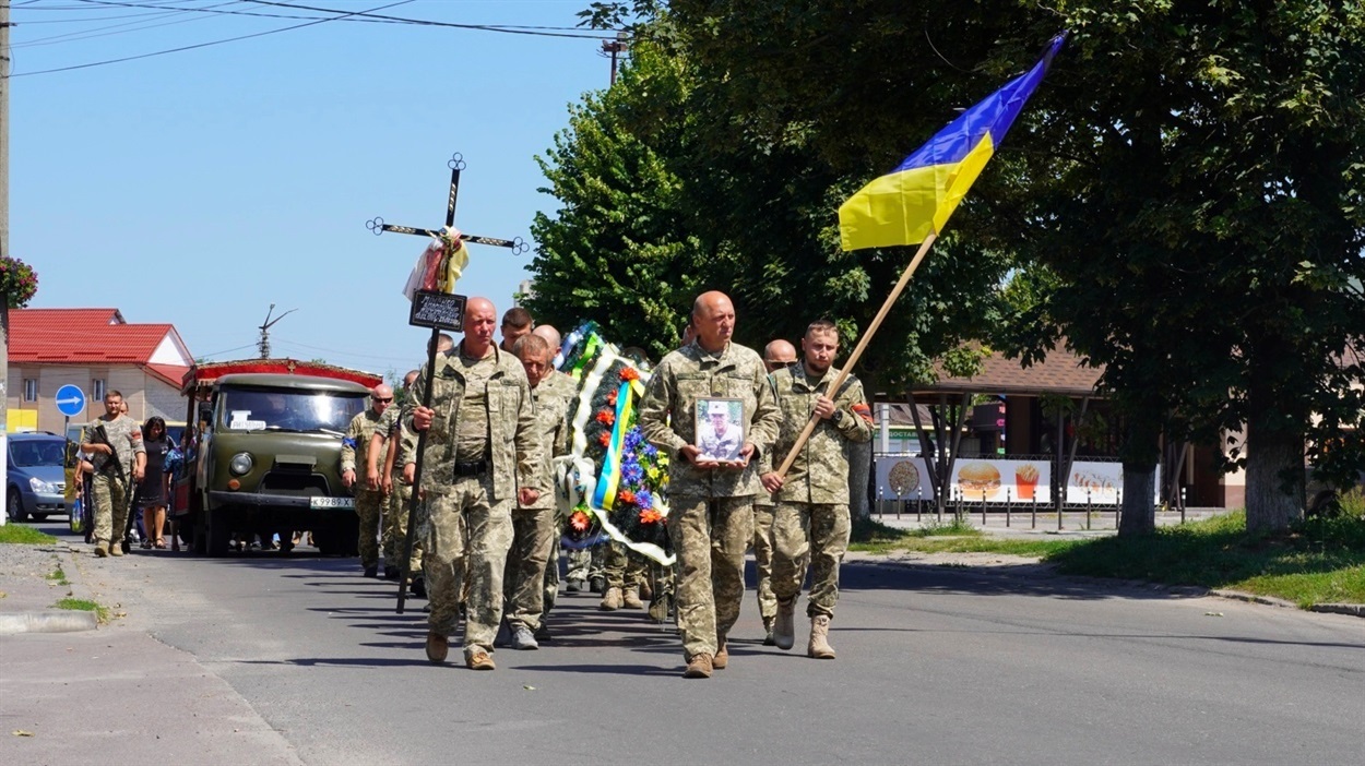 Володимира Міщенка поховали на Заальтицькому кладовищі