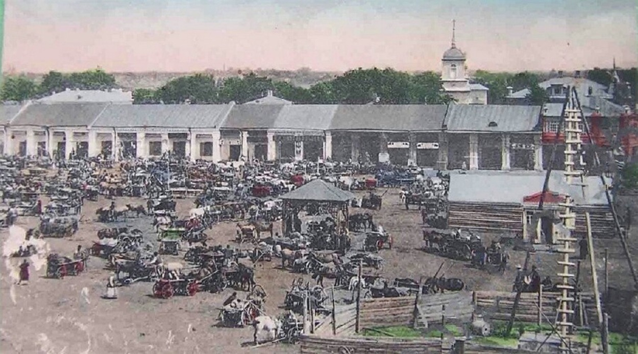 1911 рік. В правому куті видно триногу для пробивання свердловини