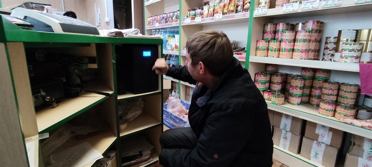 У фірмових магазинах ТМ "П'ятачок" встановлені альтернативні джерела енергії 
