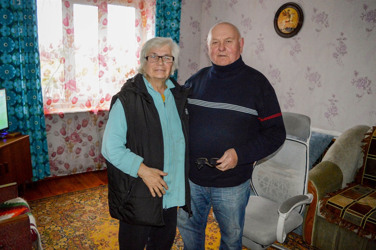 Ольга та Орест Єрчаки пережили окупацію у своєму селі