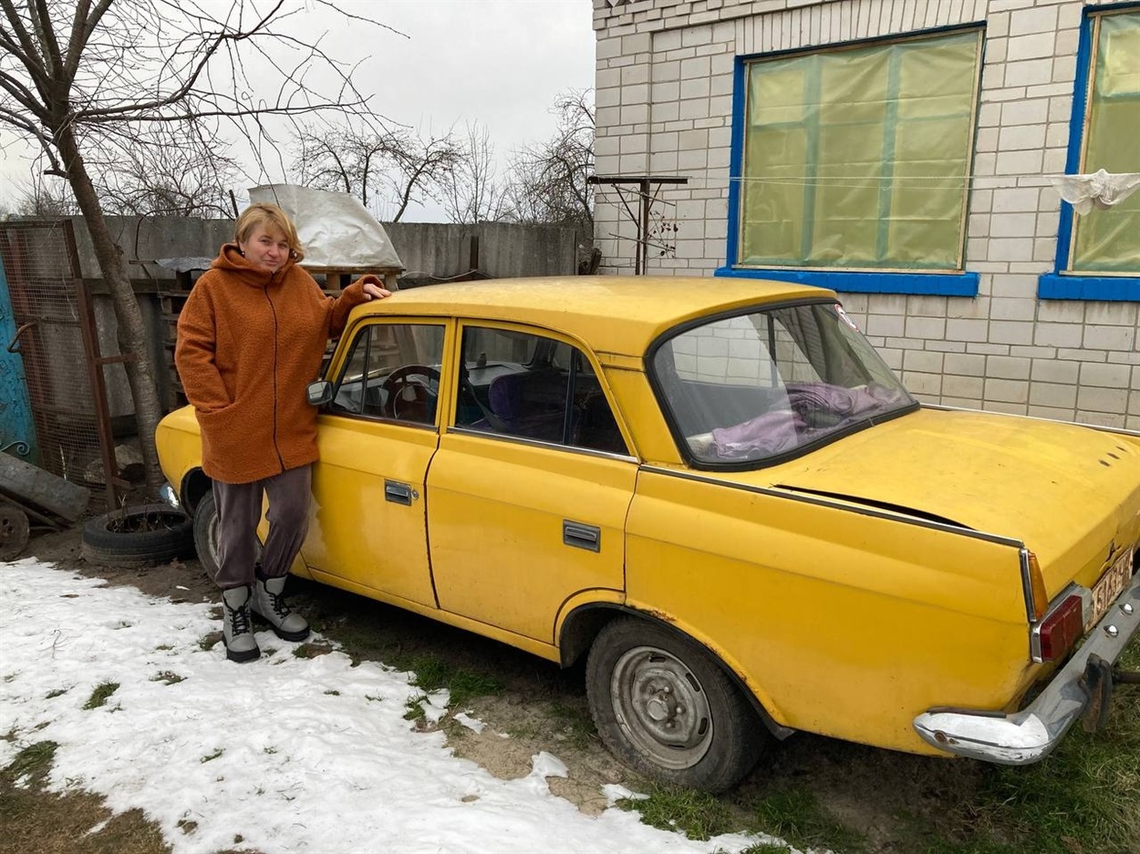 Катерина Андріївна береже "юрашика" в пам'ять про чоловіка