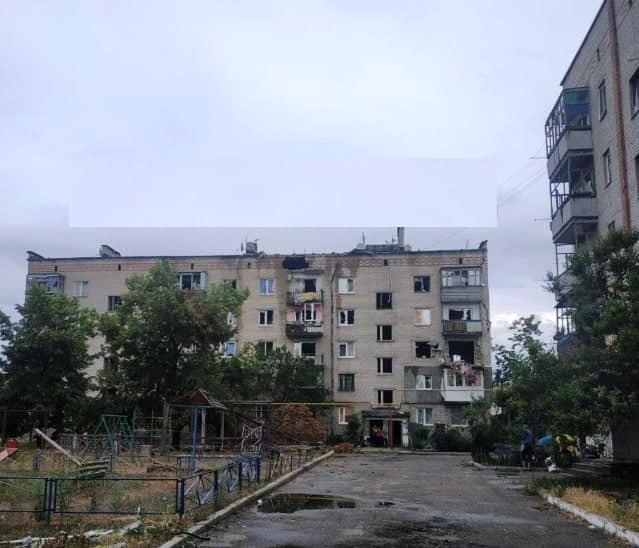 У Лимані зруйновано чи пошкоджено майже всі житлові будинки 