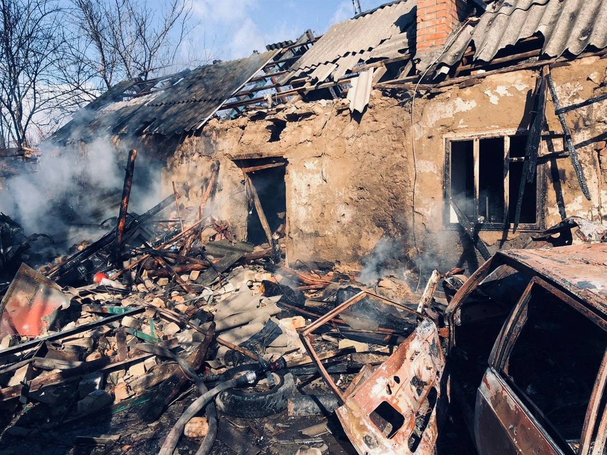 НАСЛІДКИ ОБСТРІЛУ ДНІПРОПЕТРОВЩИНИ 19 ЛЮТОГО