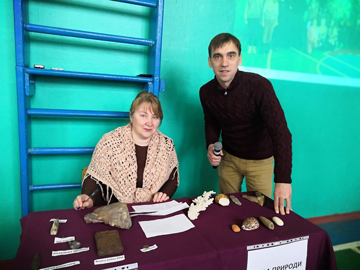 Микола Богатир зібрав і колекцію цікавих природних експонатів 