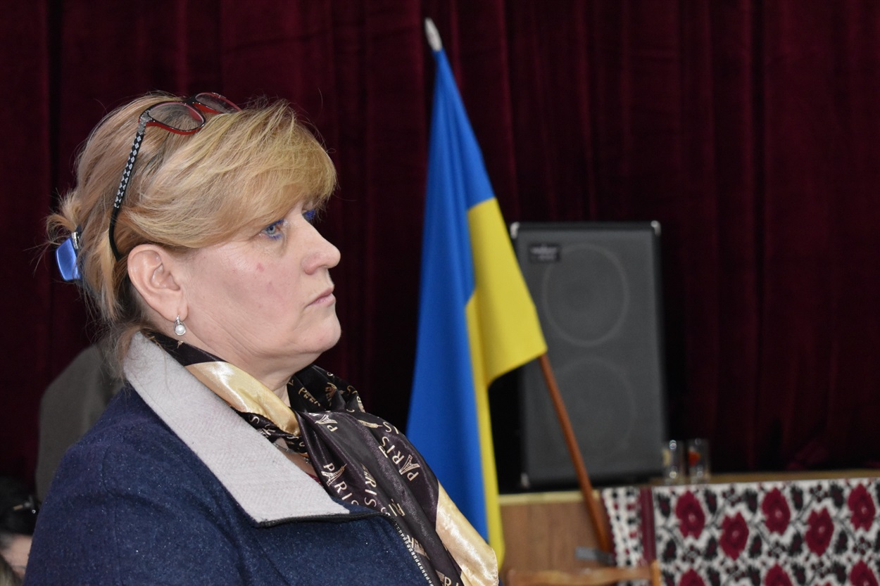 Староста Гланишівського округу Світлана Кондратенко