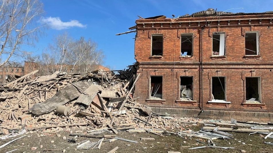 Школа №4 в Білопіллі. 24 березня 2023 року