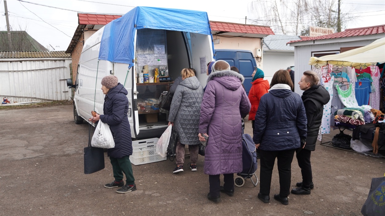По бориспільську "молочку" стояла черга