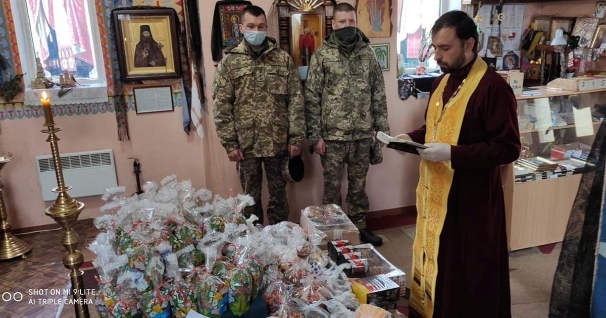 Настоятель Свято-Єфремівського храму Дмитро Волошин