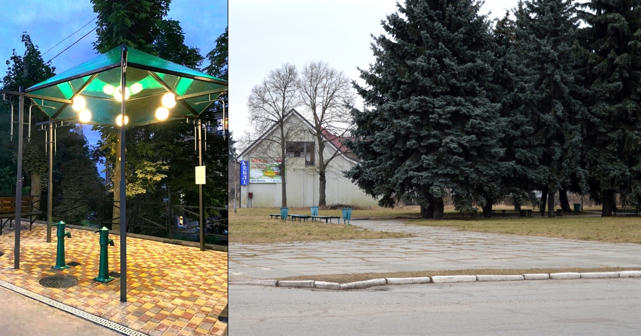 Бювет планують побудувати у цьому кутку Борисоглібської площі