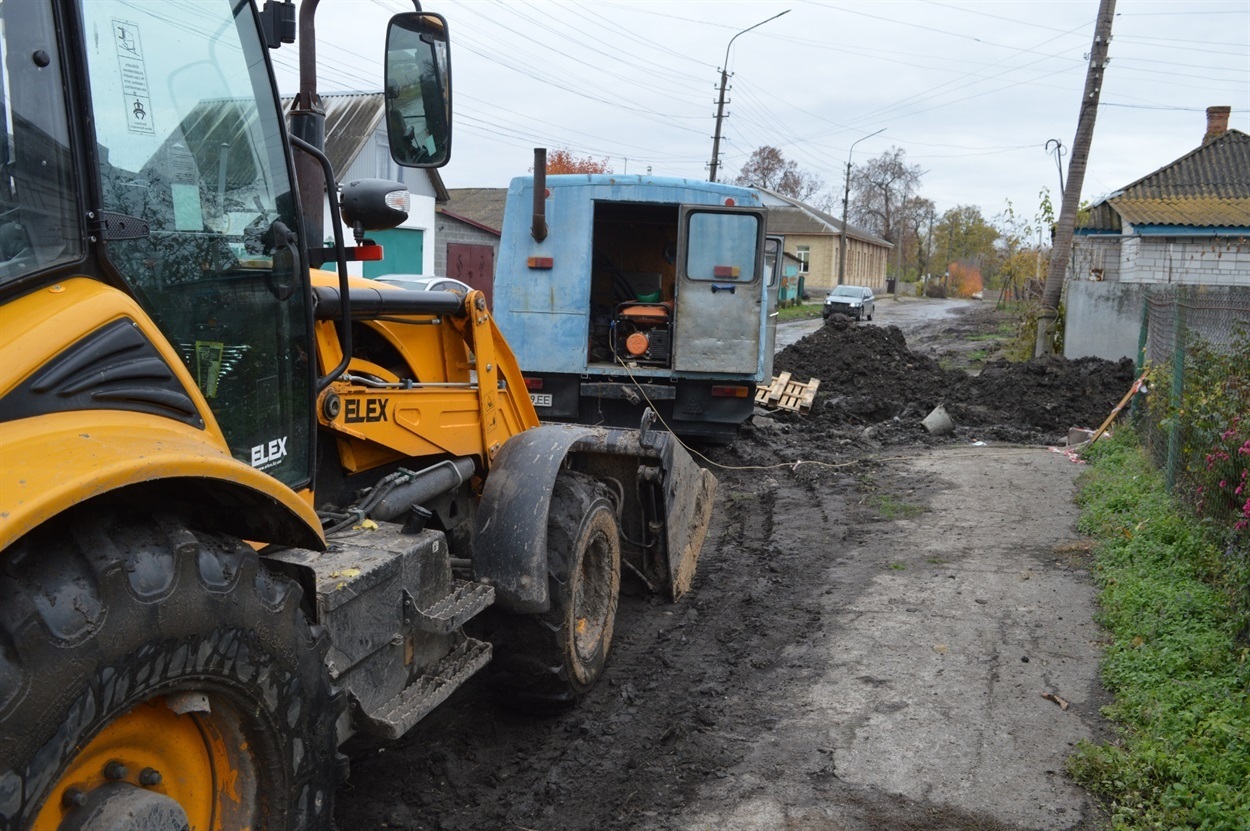 У листопаді минулого року комунальники на Гімназійній оновили водопровід 