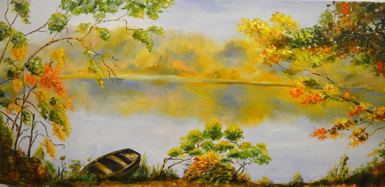 «Осінь. Магія барв» (полотно, олія, 2017 р.)
