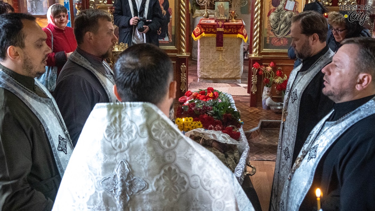 Заупокійна служба відбулася у Свято-Єфремівському храмі