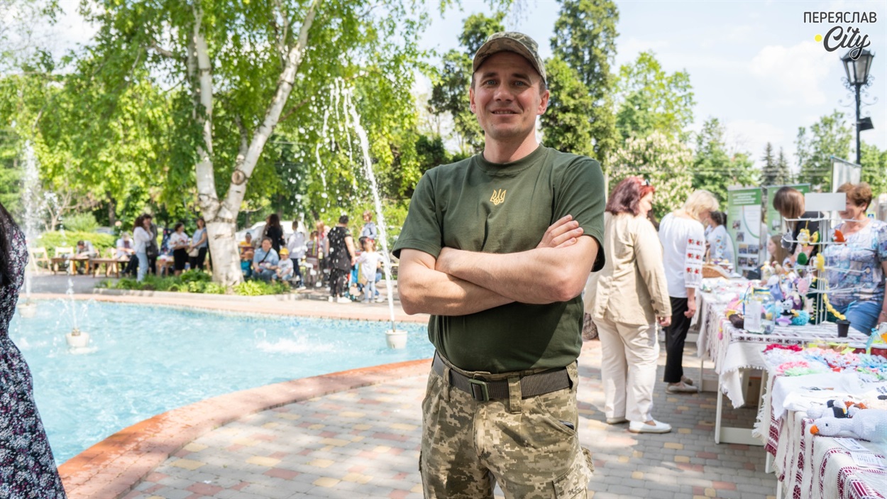 Депутат Переяславської міської ради Михайло Шамрай