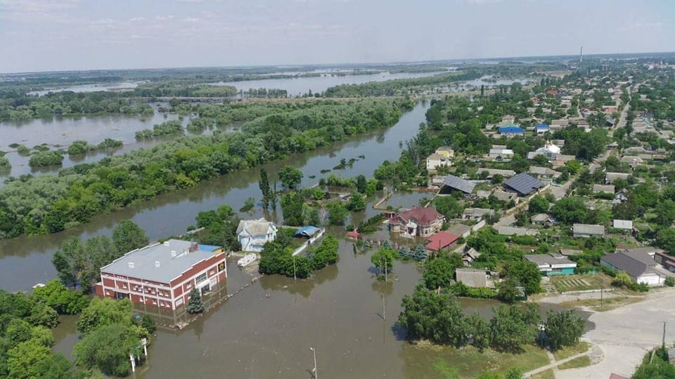 Пристань Олешки, приблизно о 18 годині 6 червня