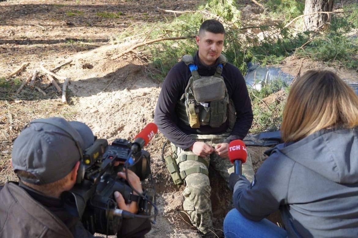 Богдан Янута дає інтерв'ю ТСН про успішну операцію його підрозділу