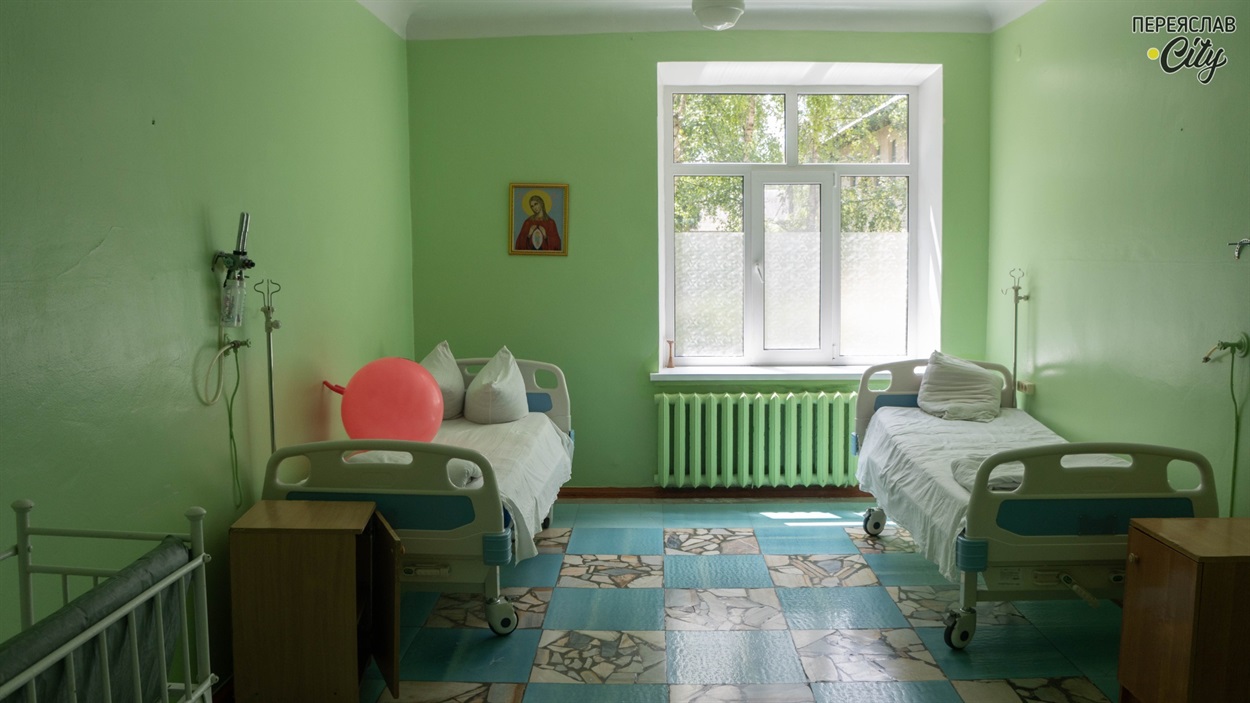 Передпологова палата у пологовому відділенні Переяславської лікарні 