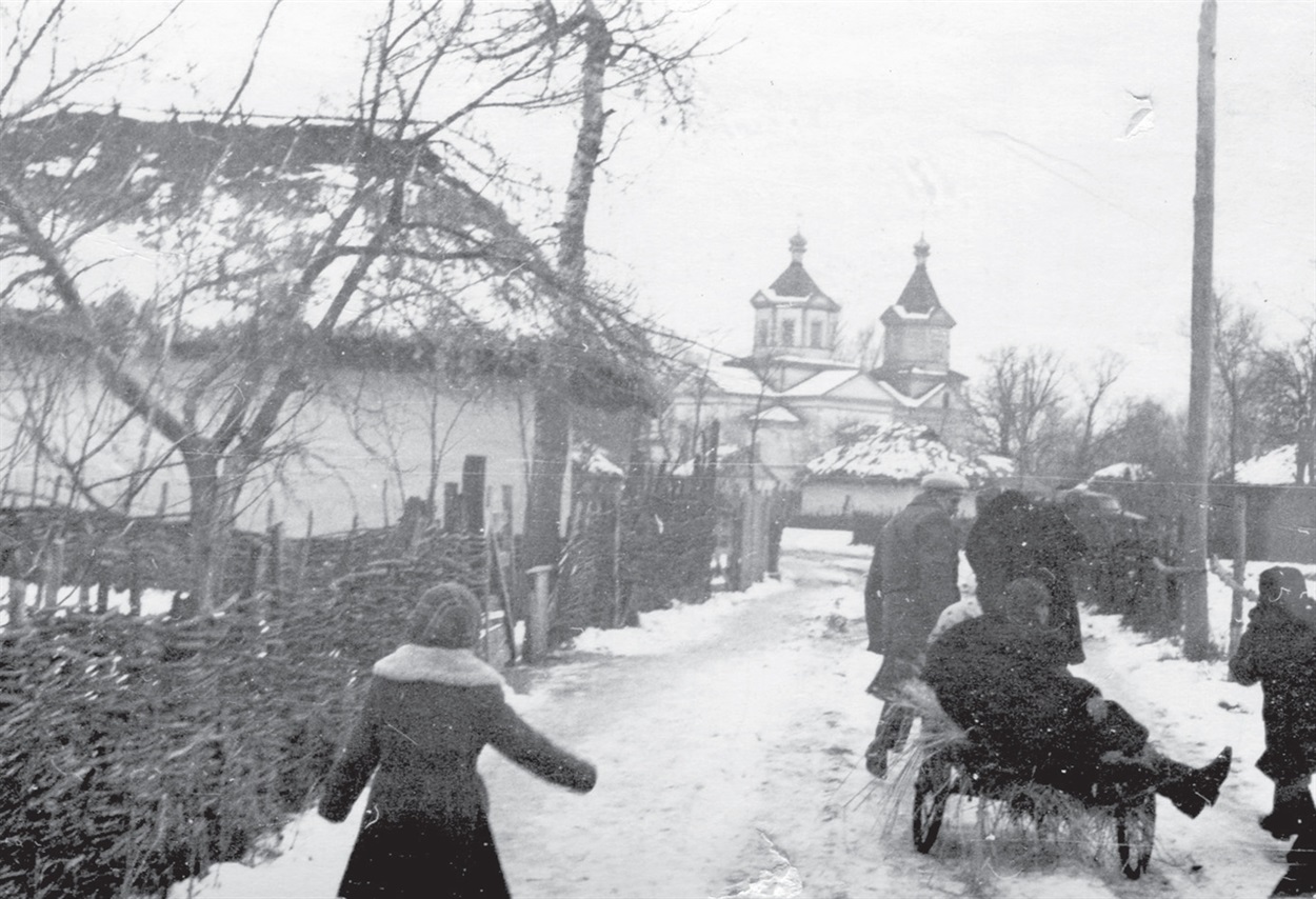 В’юнище, другий день весілля. Світлина 1965 року