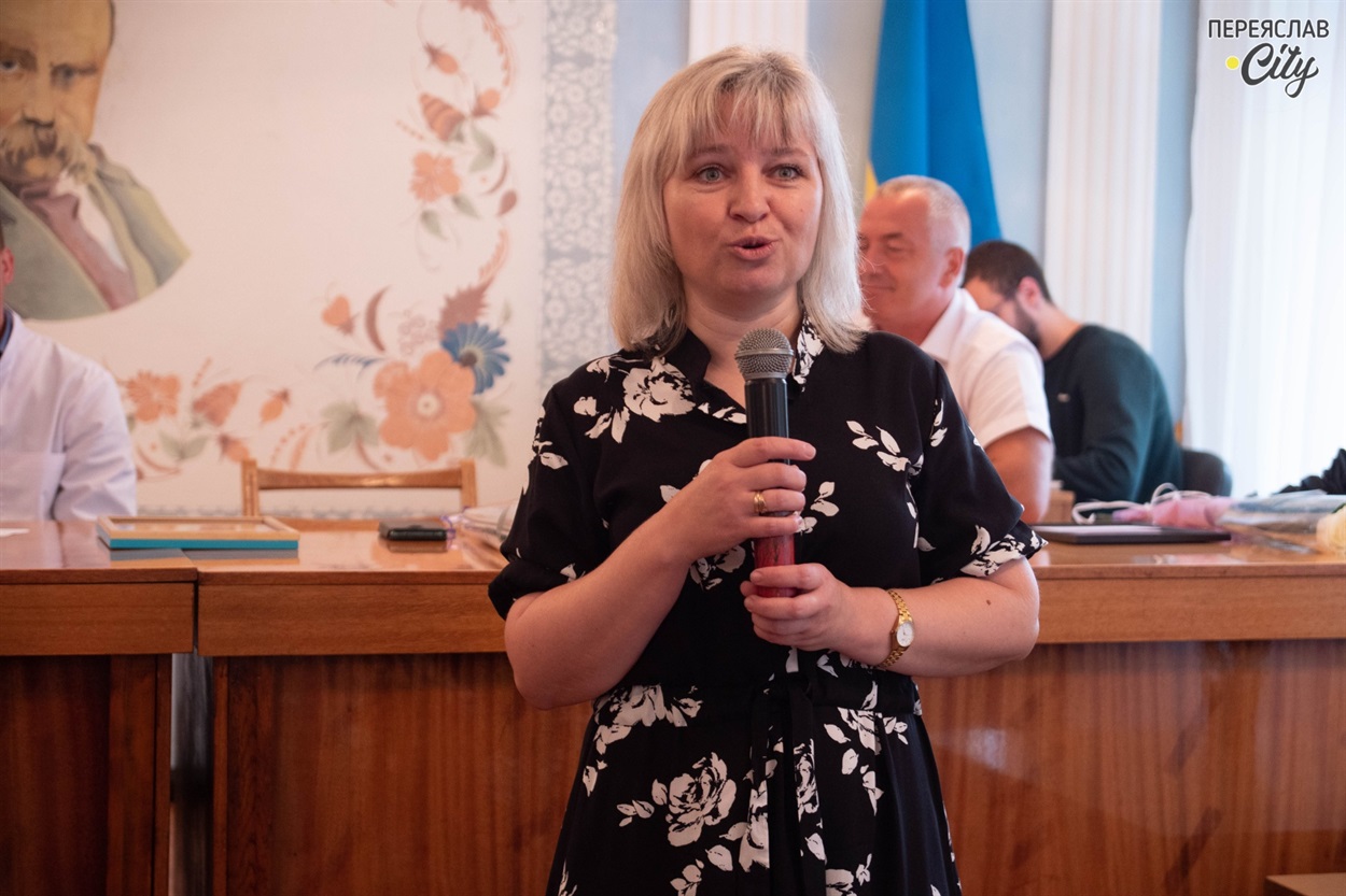 Директорка КНП «Переяславський ЦПМСД» Наталія Царенок