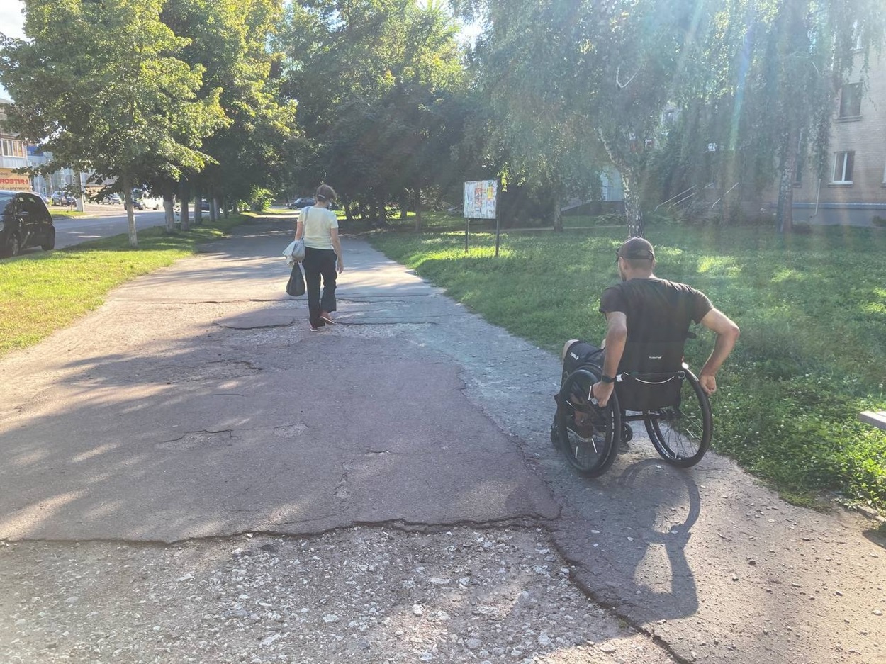 Цю ділянку маршруту Сашко називає квестом з перешкодами