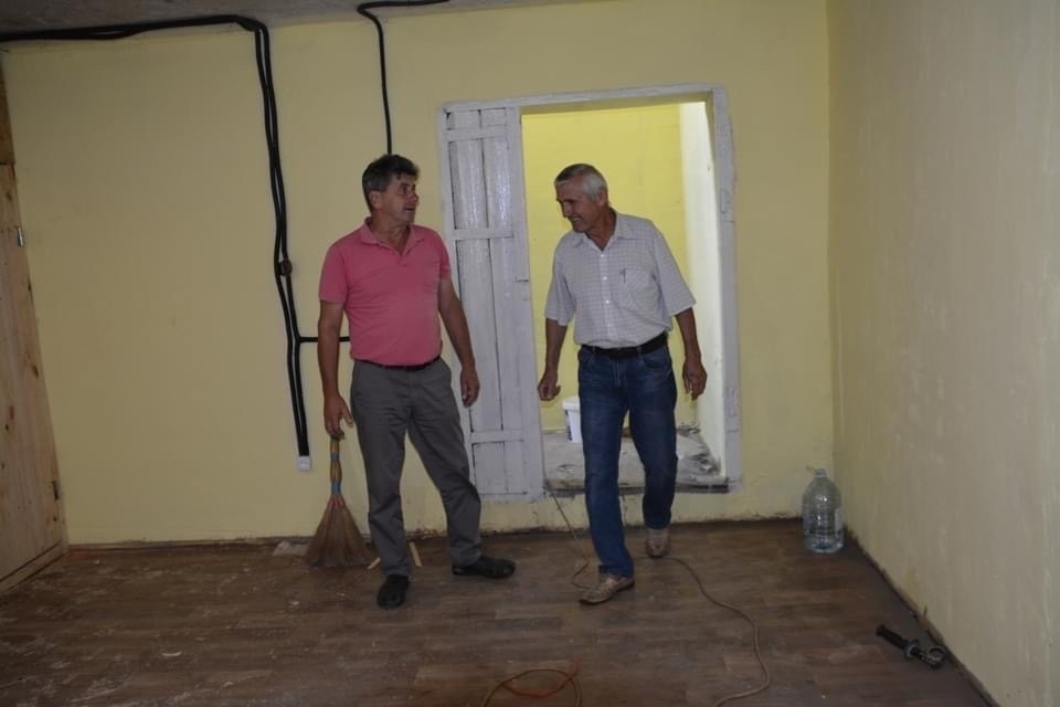 Під час огляду результатів будівельних робіт