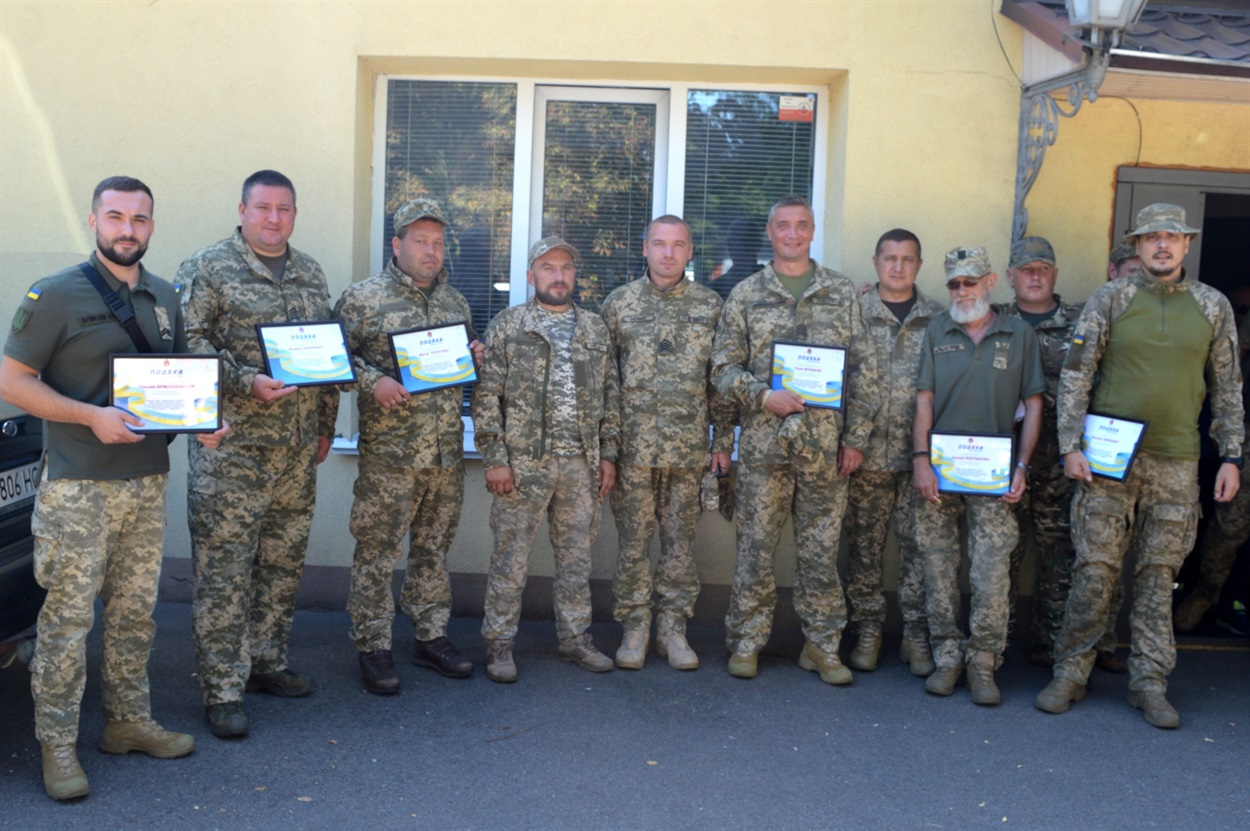 Нагороджені військовики