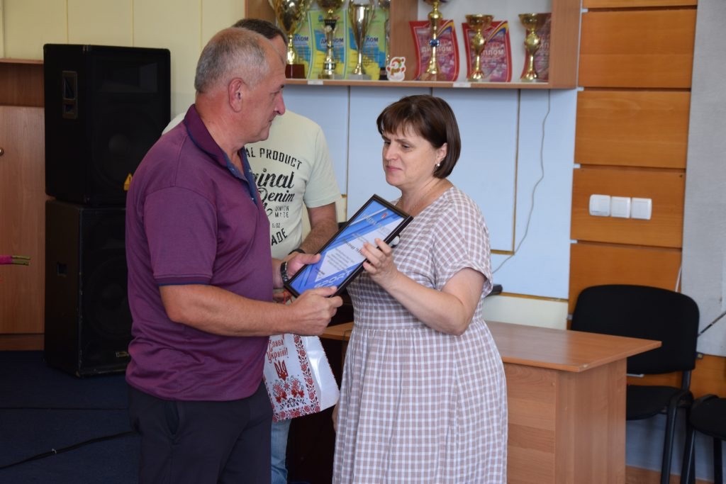 Нагородження кращих спортсменів і тренерів
