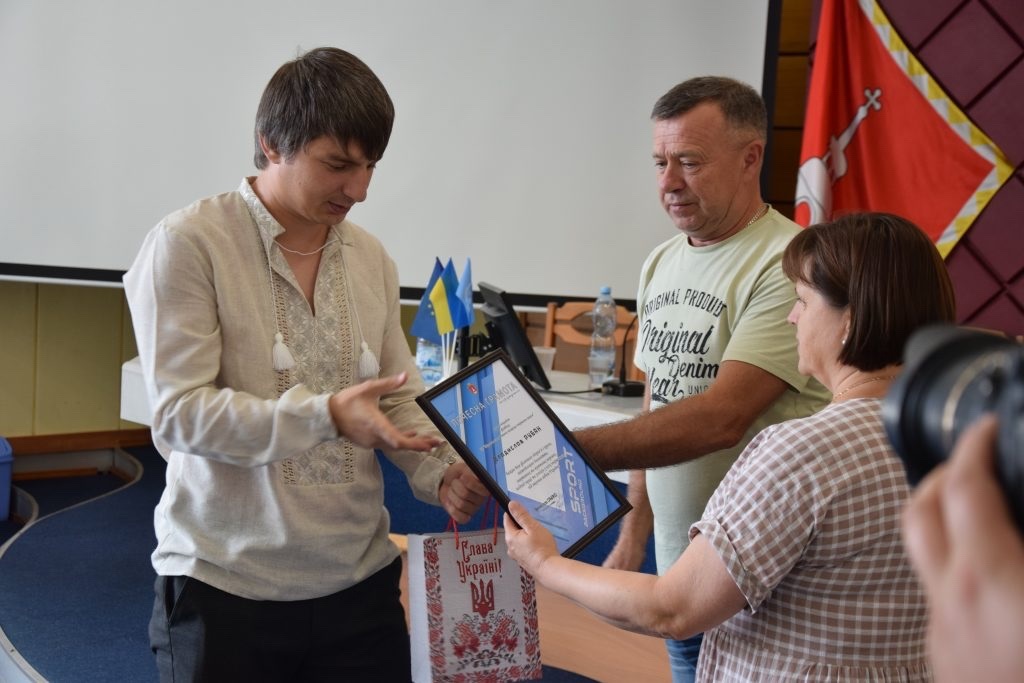 Нагородження кращих спортсменів і тренерів