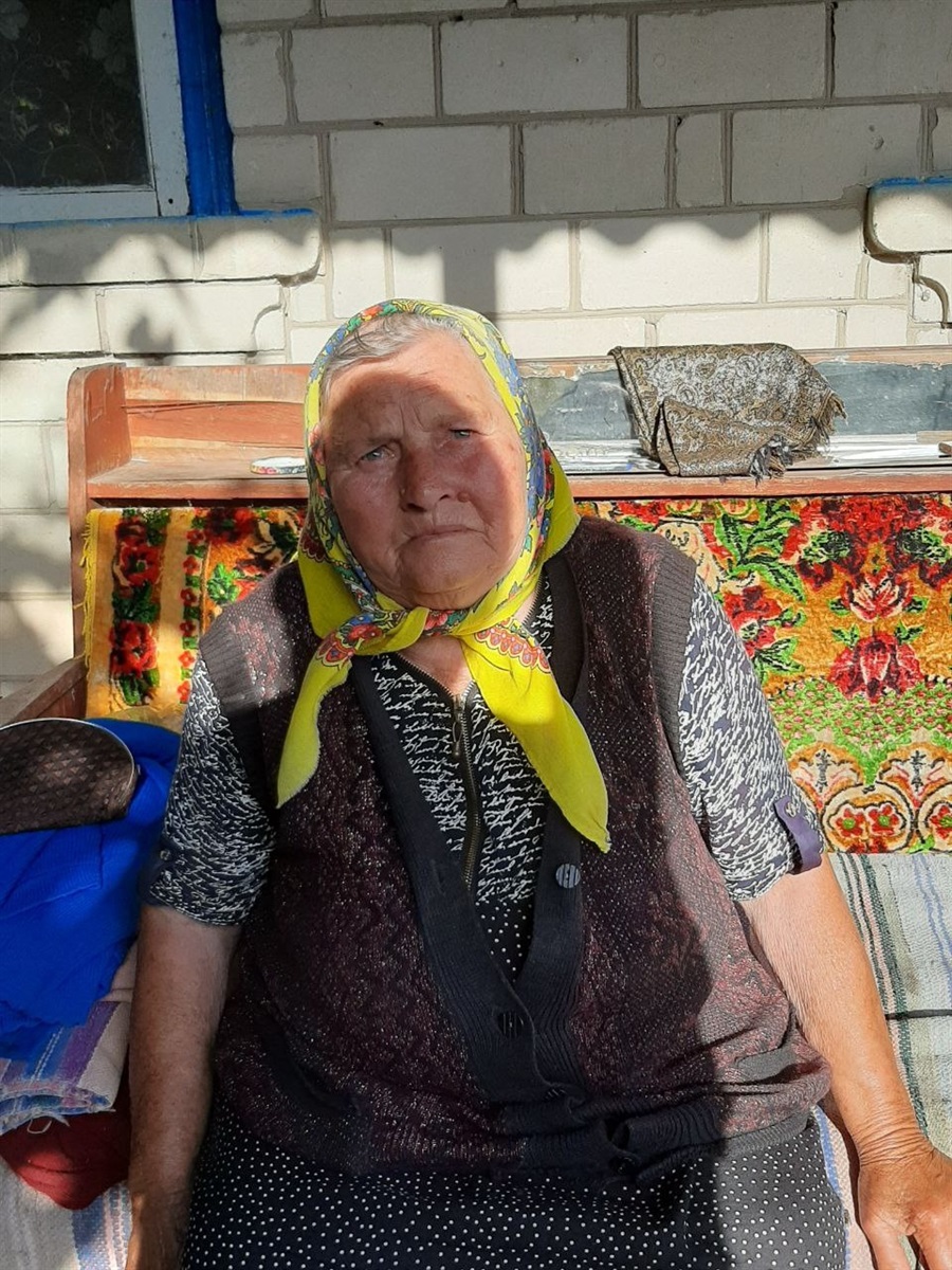 Жителька Вінинців Катерина Красовська