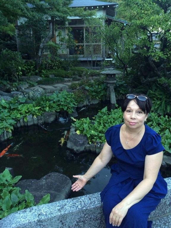 Тетяна Миздренко гостює у доньки в Японії 