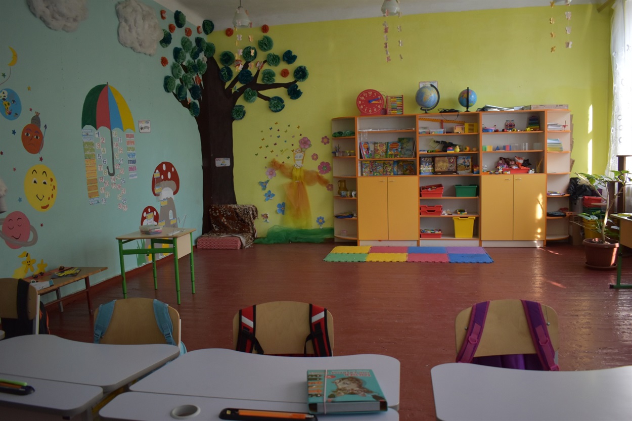 Класна кімната першокласників обладнана за вимогами НУШ  - яскрава і сучасна 