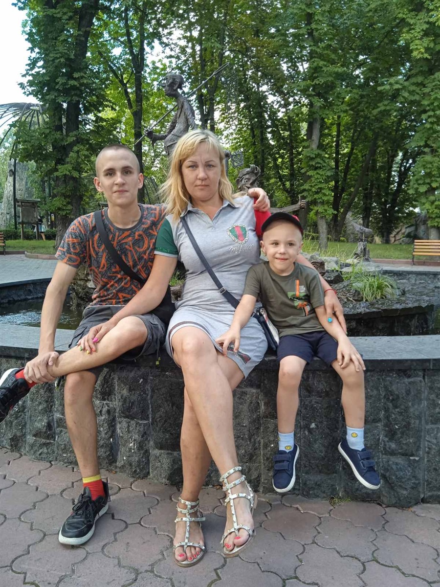 Ірина Кузнєцова переїхала в Переяслав з Донецька з двома дітьми і тут оселилася 