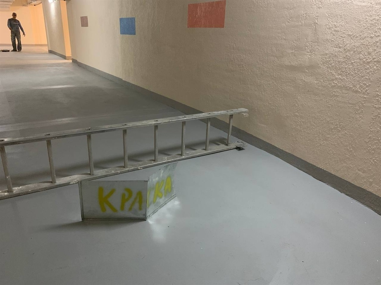 Ремонт укриття в ліцеї Володимира Мономаха виконувала компанія "Тірел Індастріс" 