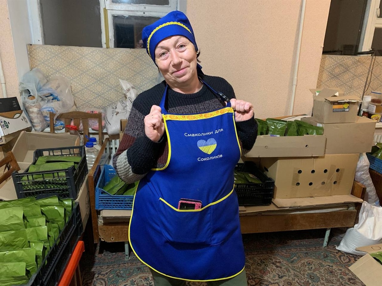Світлана Єпіфанова – ініціаторка приготування "Смаколиків для Соколиків"