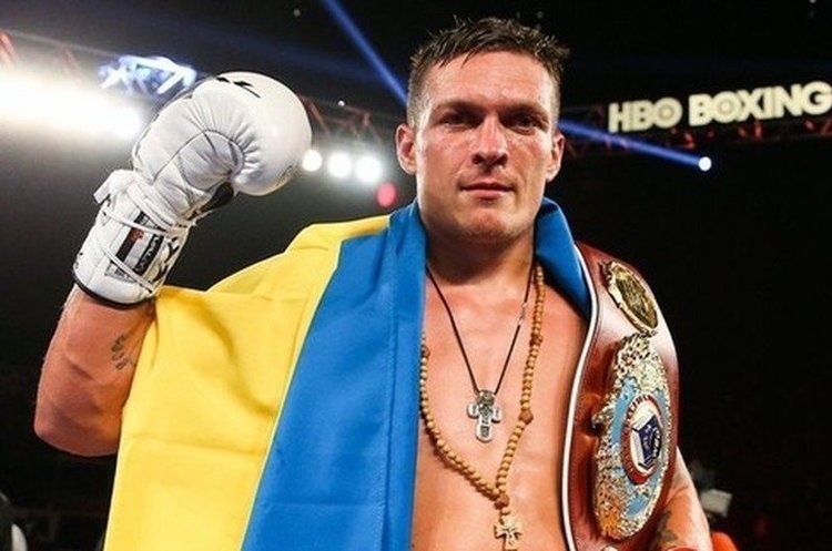 Український боксер Олександр Усик