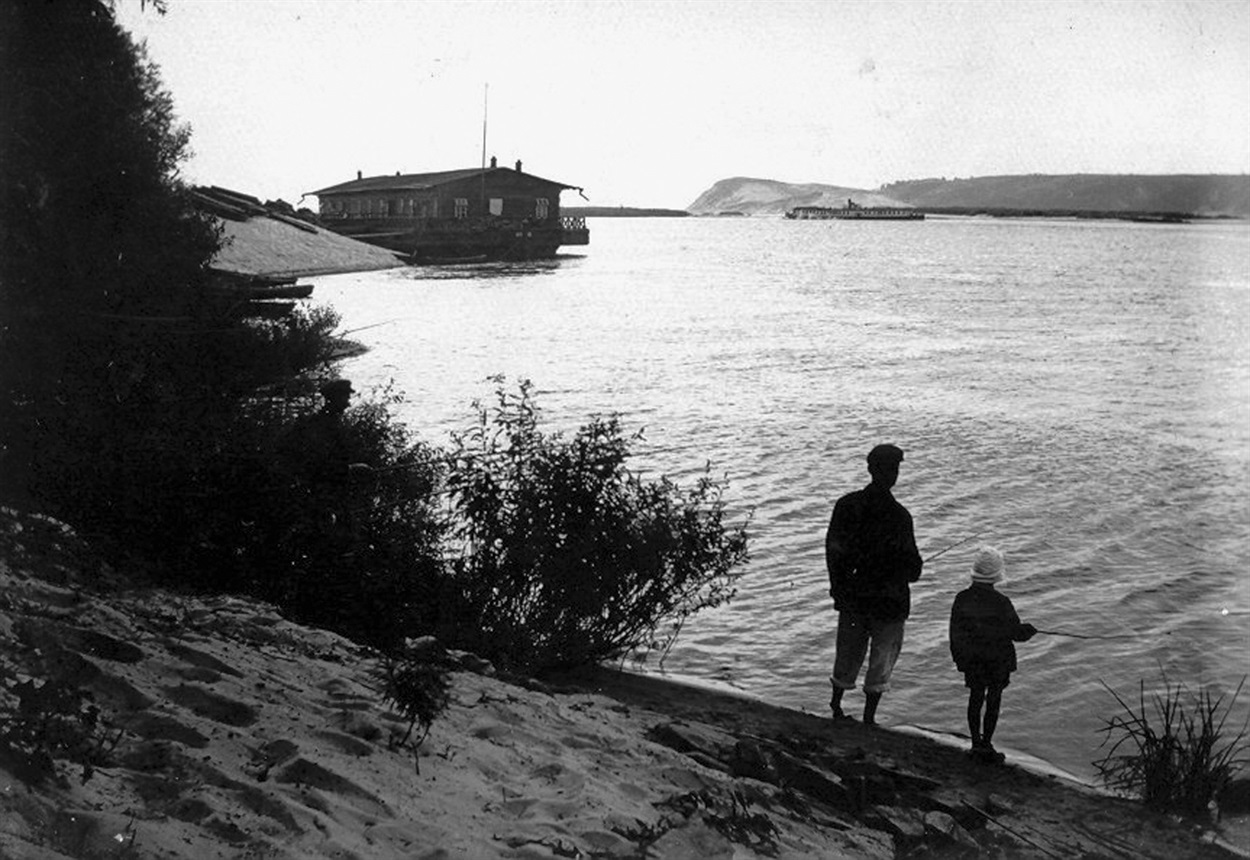 Дебаркадер рибаки фото 1930-40 роки